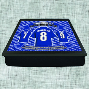 Everton Football Shirt Personalised Lap Tray